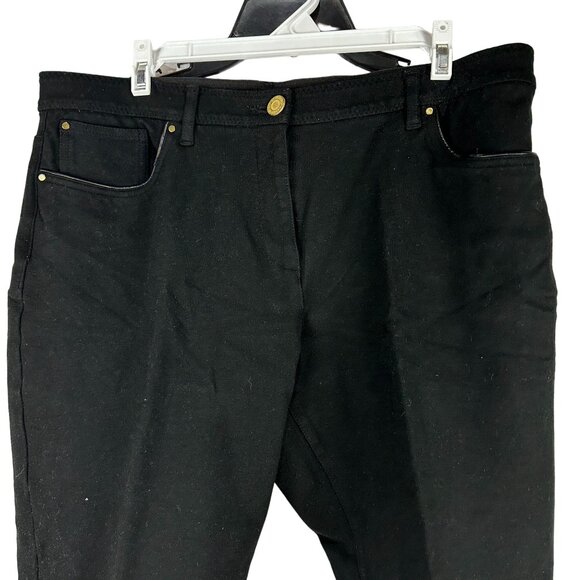 So Slimming by Chico's Women Stretch Jeggings Size 25 Short Black - Picture 2 of 9